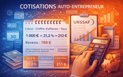 Comment calculer ses cotisations auto-entrepreneur